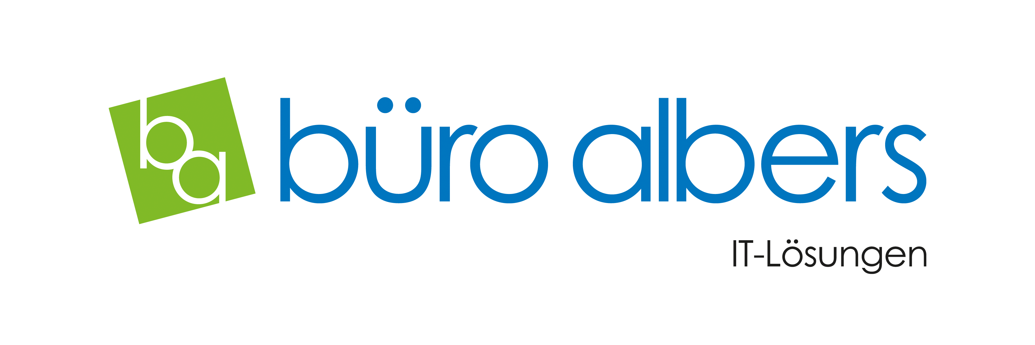 Logo Büro Albers mit Claim IT-Lösungen
